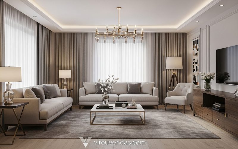 Como o design de interiores pode valorizar imóveis e atrair compradores