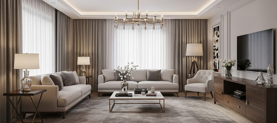 Como o design de interiores pode valorizar imóveis e atrair compradores